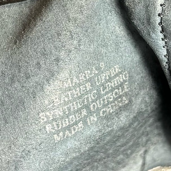 DOLCE VITA Sz 9 Marra Booties Double Zipper Onyx Black Stacked Heel Suede Ankle - Picture 9 of 9